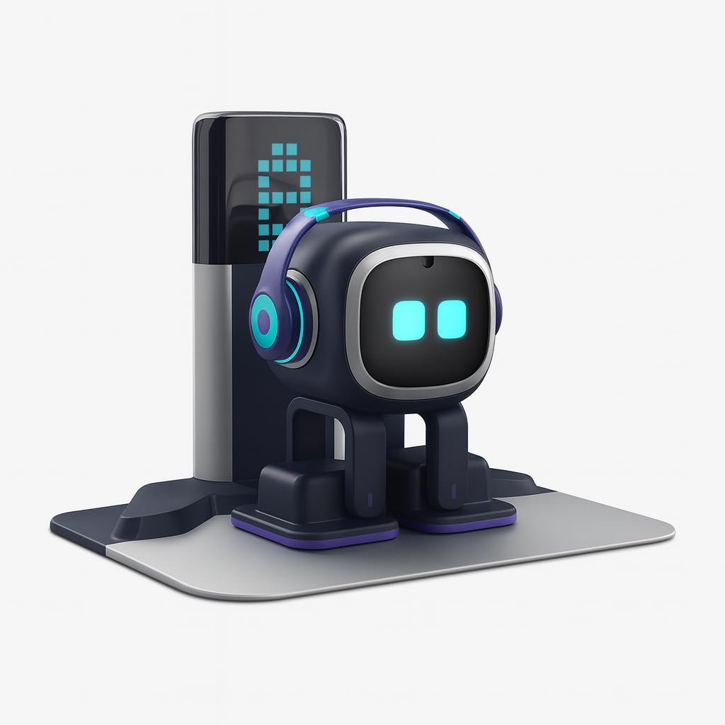 EMO Robot Desktop Pet Companion | AI-Powered Smart Robot with